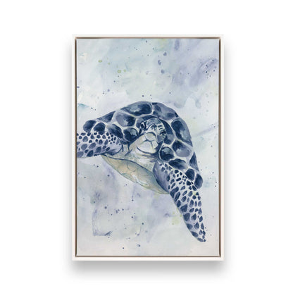 [Color:Opaque White], Picture of art in a White frame