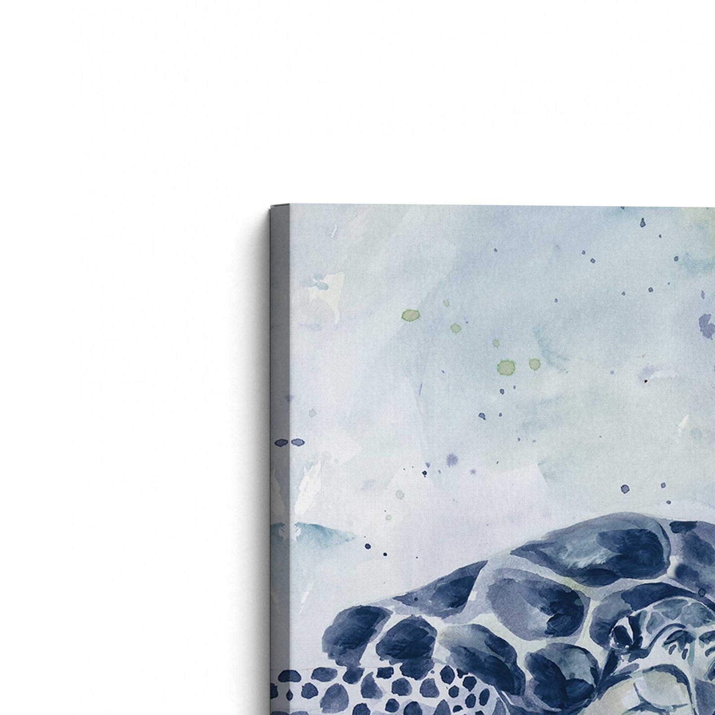 [Color:Stretched Canvas], Picture of the corner of the art