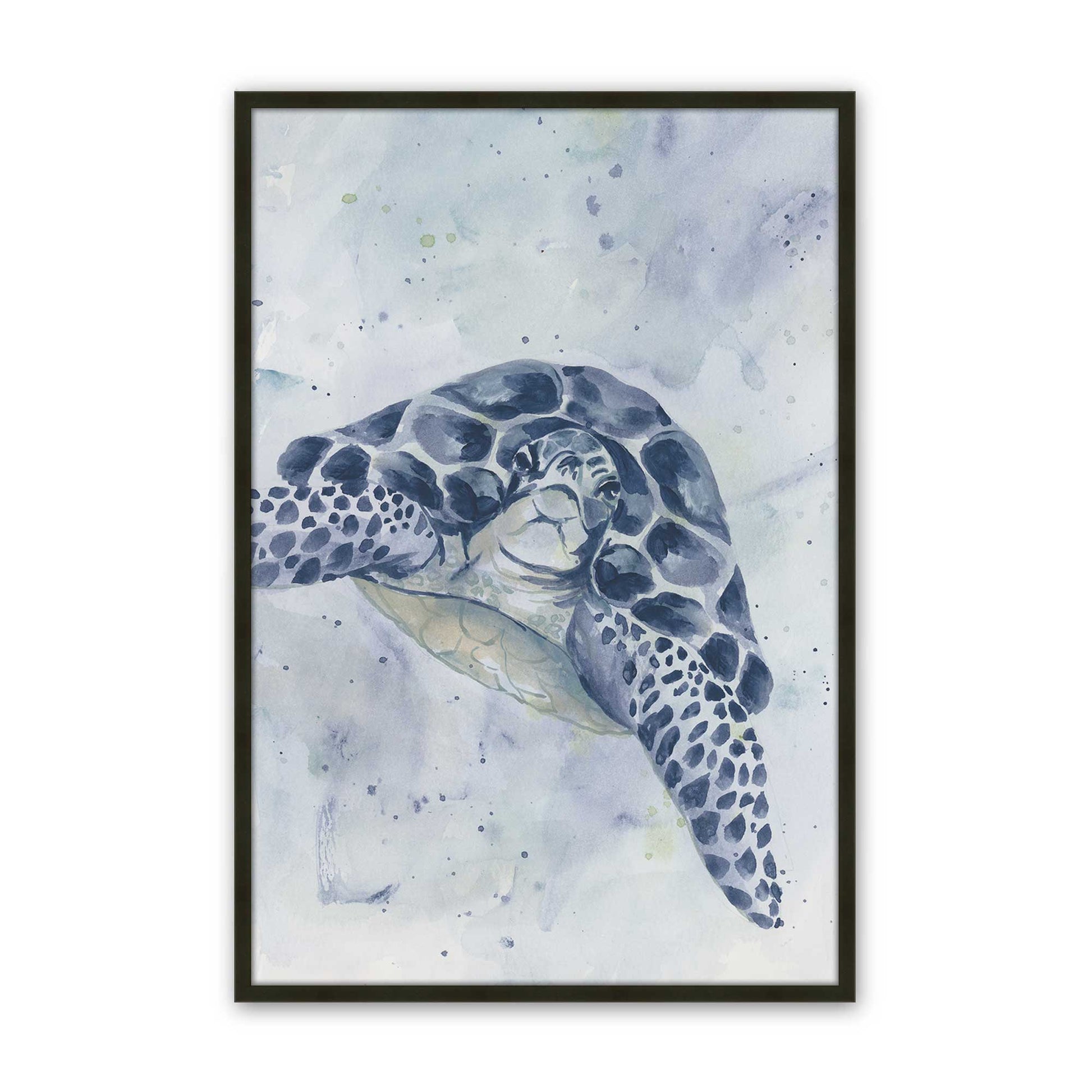 [Color:Satin Black], Picture of art in a Satin Black frame