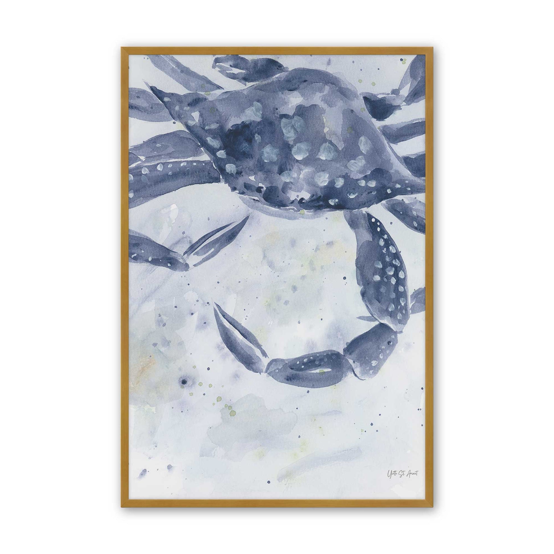 [Color:Polished Gold], Picture of art in a Polished Gold frame
