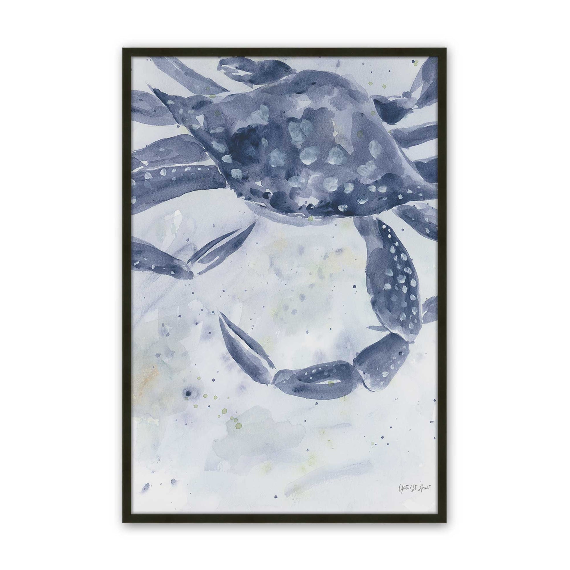 [Color:Satin Black], Picture of art in a Satin Black frame
