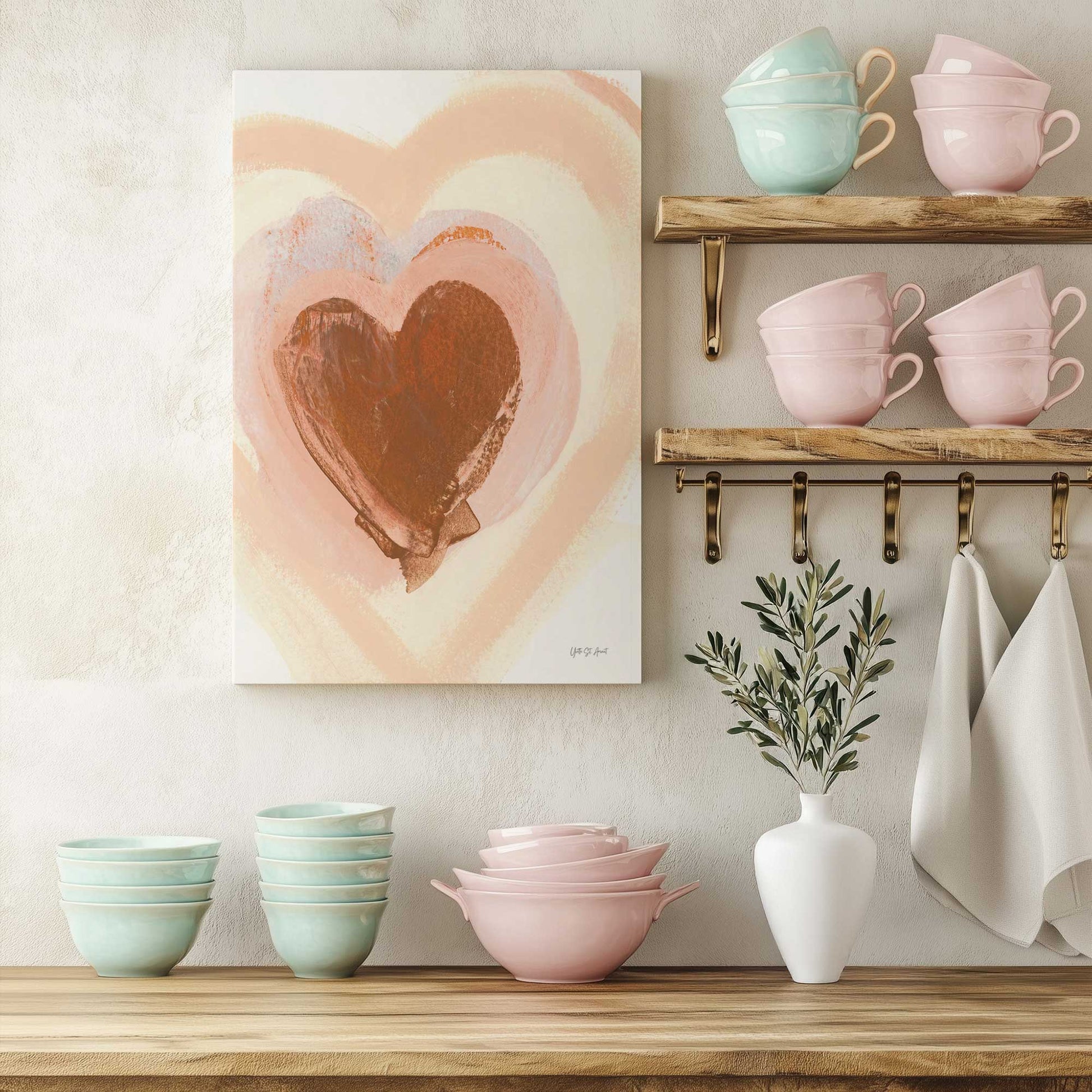 Picture of art in a room