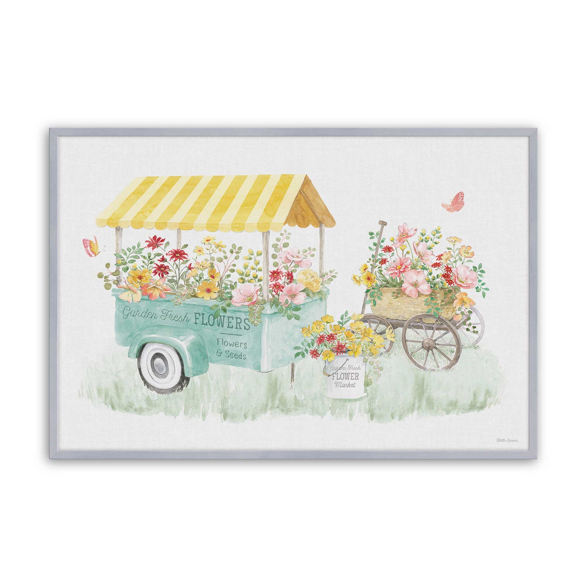 [Color:Polished Chrome], Picture of art in a Polished Chrome frame