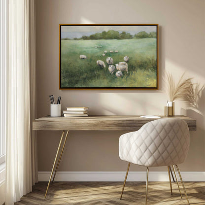 Picture of art in a room