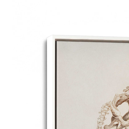 [Color:Opaque White], Picture of art in a White frame at an angle