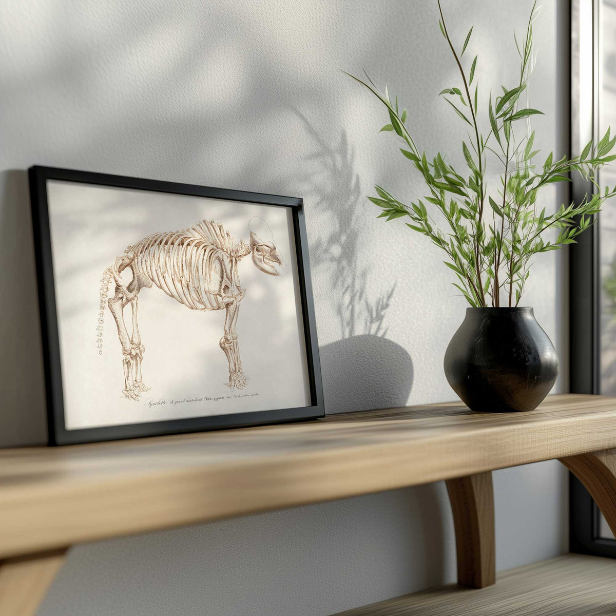 Picture of art in a room