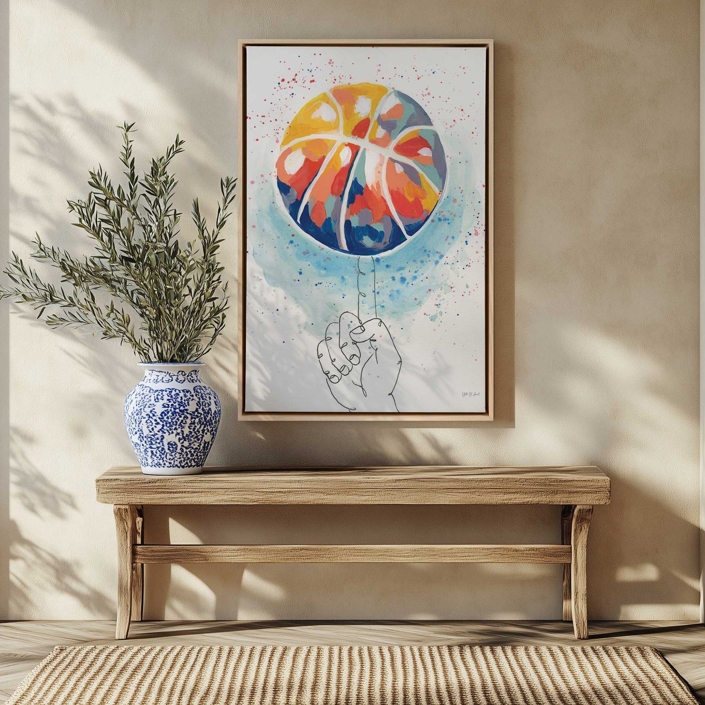 [LIFESTYLE],[SPECIAL], Art in a room