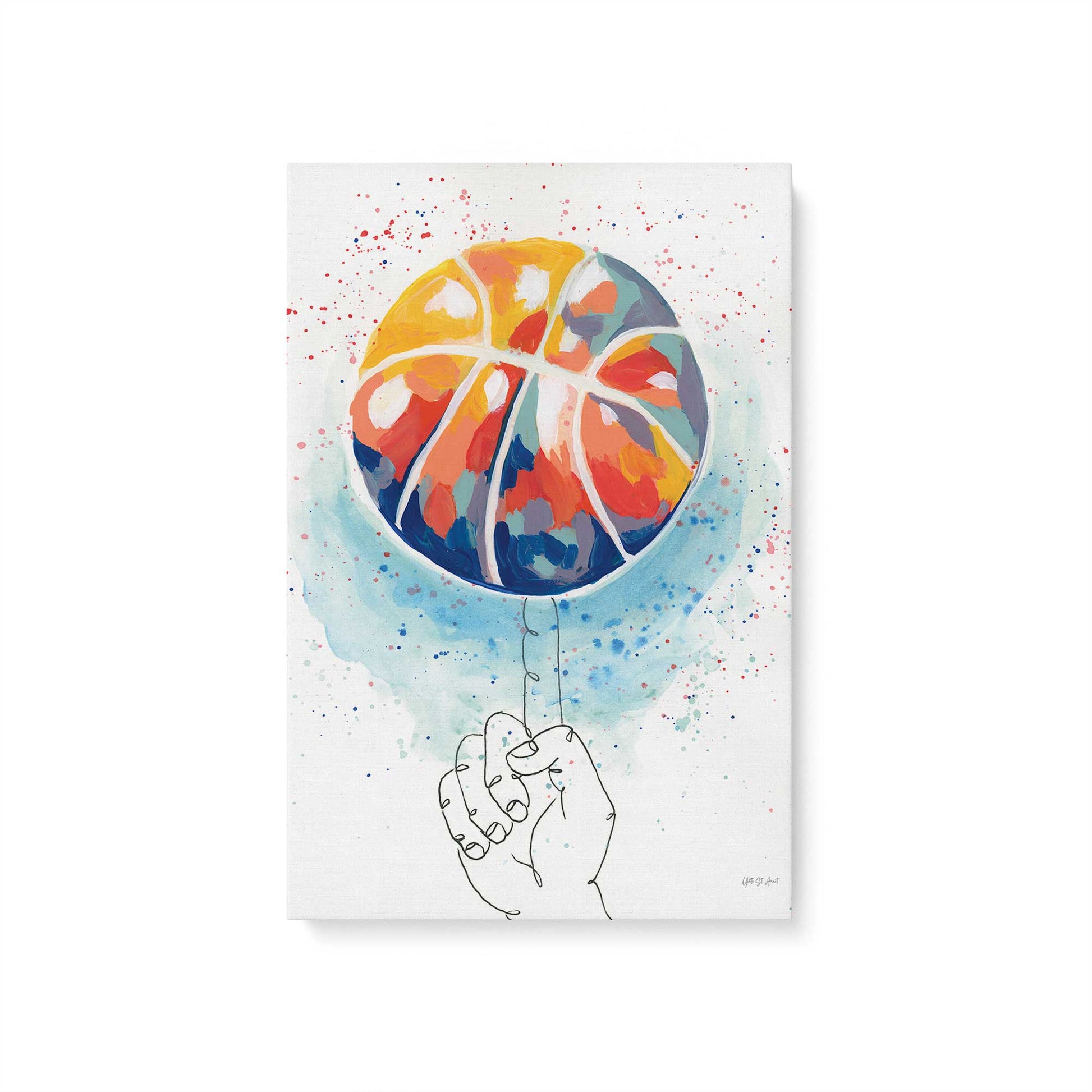 [Color:Stretched Canvas], Picture of art