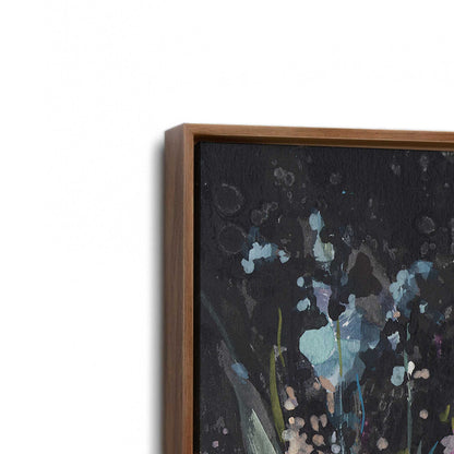 [Color:Walnut], Picture of art in a Walnut frame at an angle