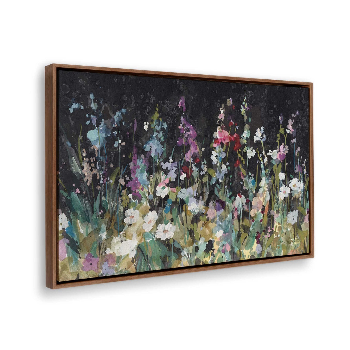 [Color:Walnut], Picture of the corner of the art