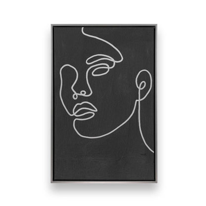 [Color:Polished Chrome], Picture of art in a Polished Chrome frame