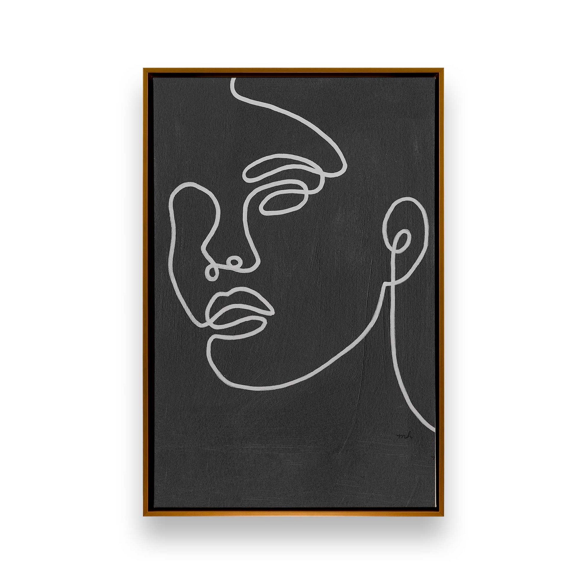 [Color:Polished Gold], Picture of art in a Polished Gold frame