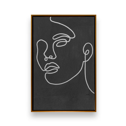 [Color:Polished Gold], Picture of art in a Polished Gold frame