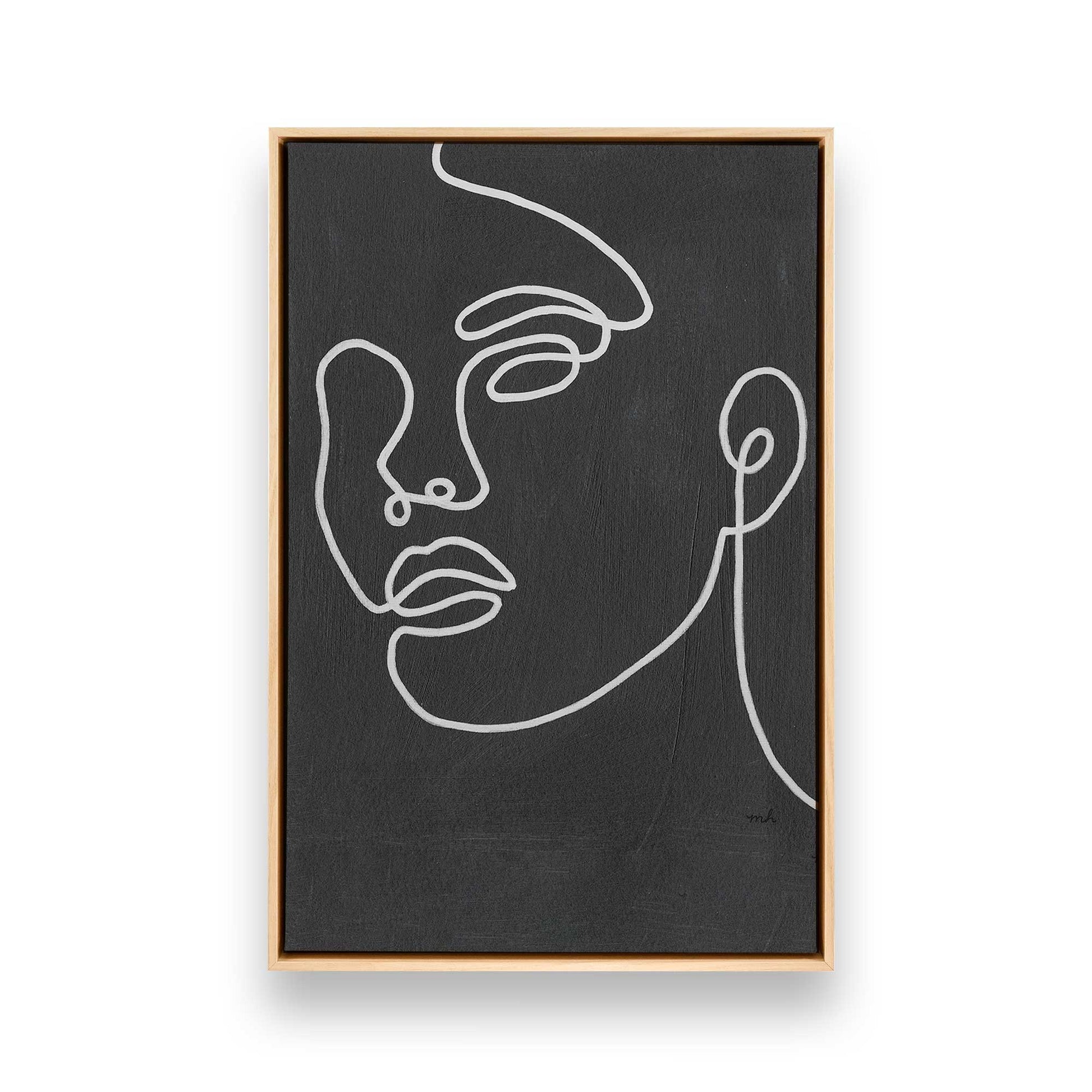 [Color:American Maple], Picture of art in a American Maple frame