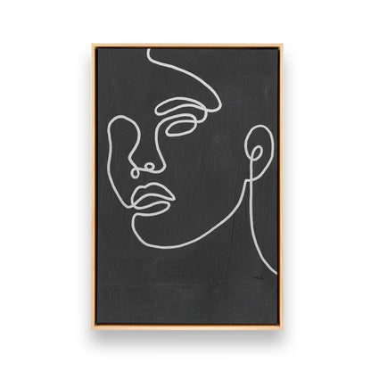 [Color:American Maple], Picture of art in a American Maple frame