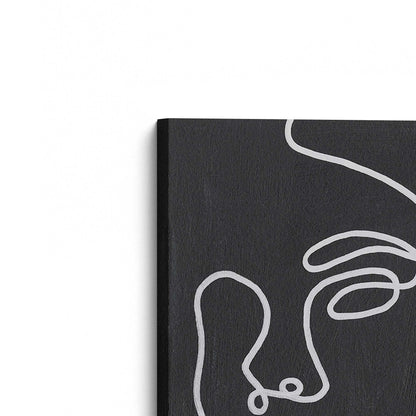 [Color:Stretched Canvas], Picture of the corner of the art
