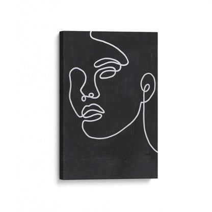 [Color:Stretched Canvas], Picture of art at an angle
