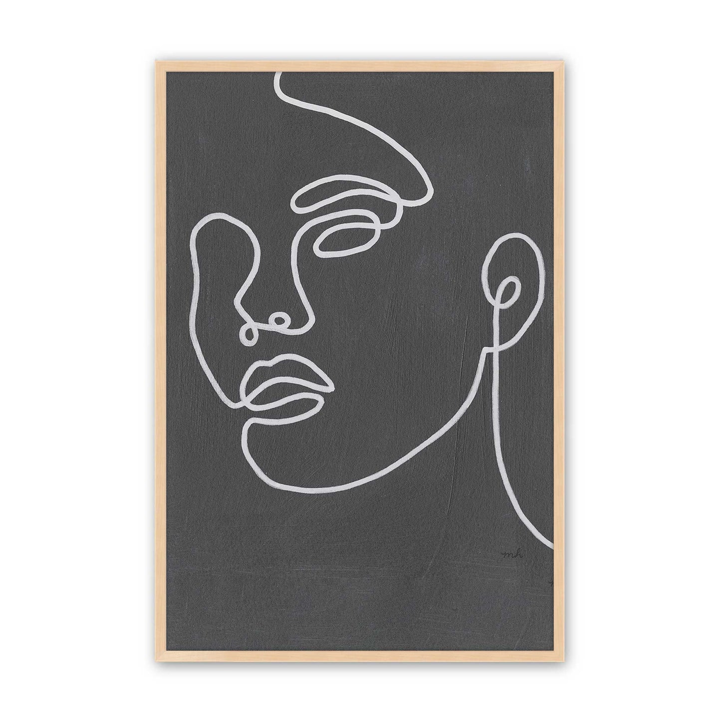 [Color:Raw Maple], Picture of art in a Raw Maple frame