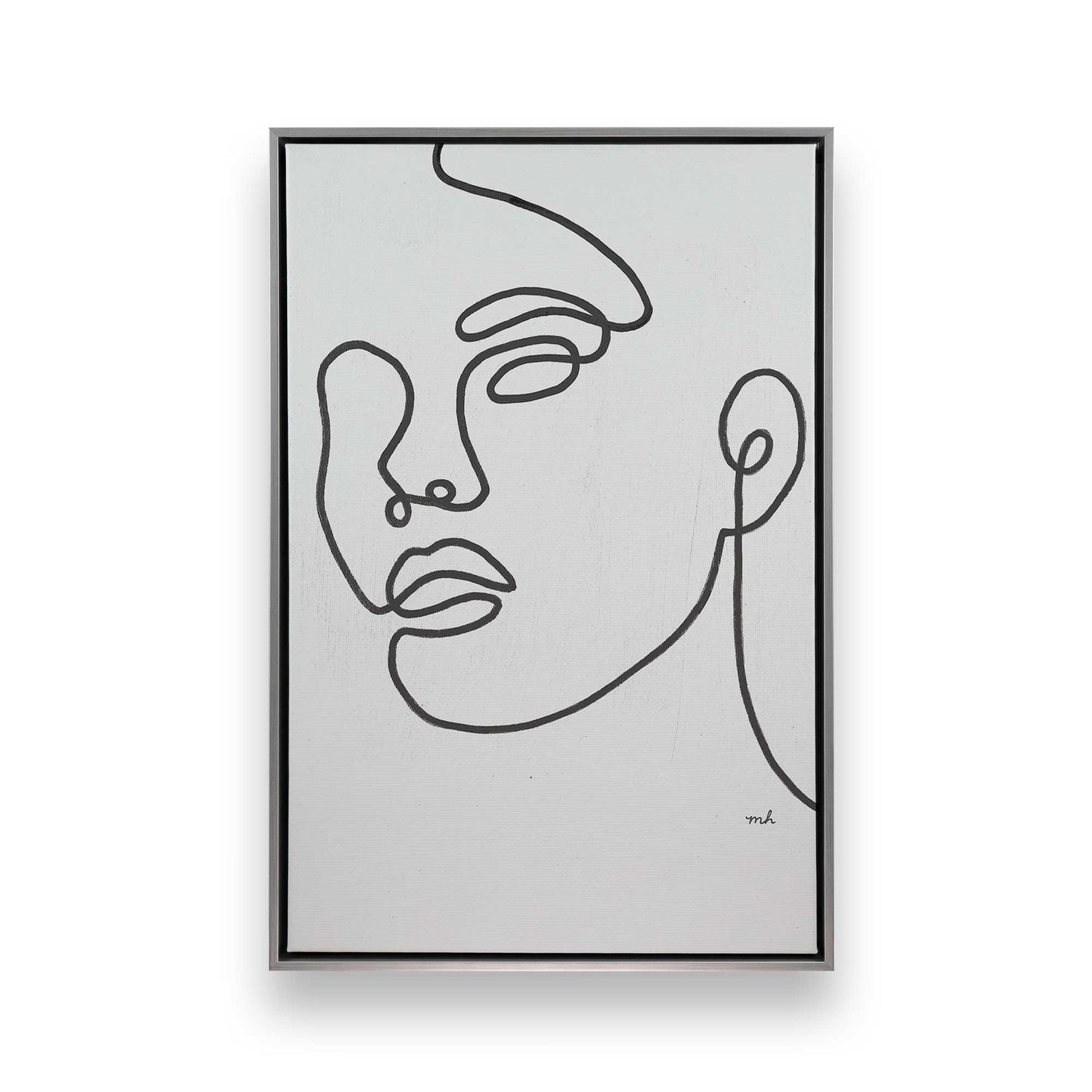 [Color:Polished Chrome], Picture of art in a Polished Chrome frame