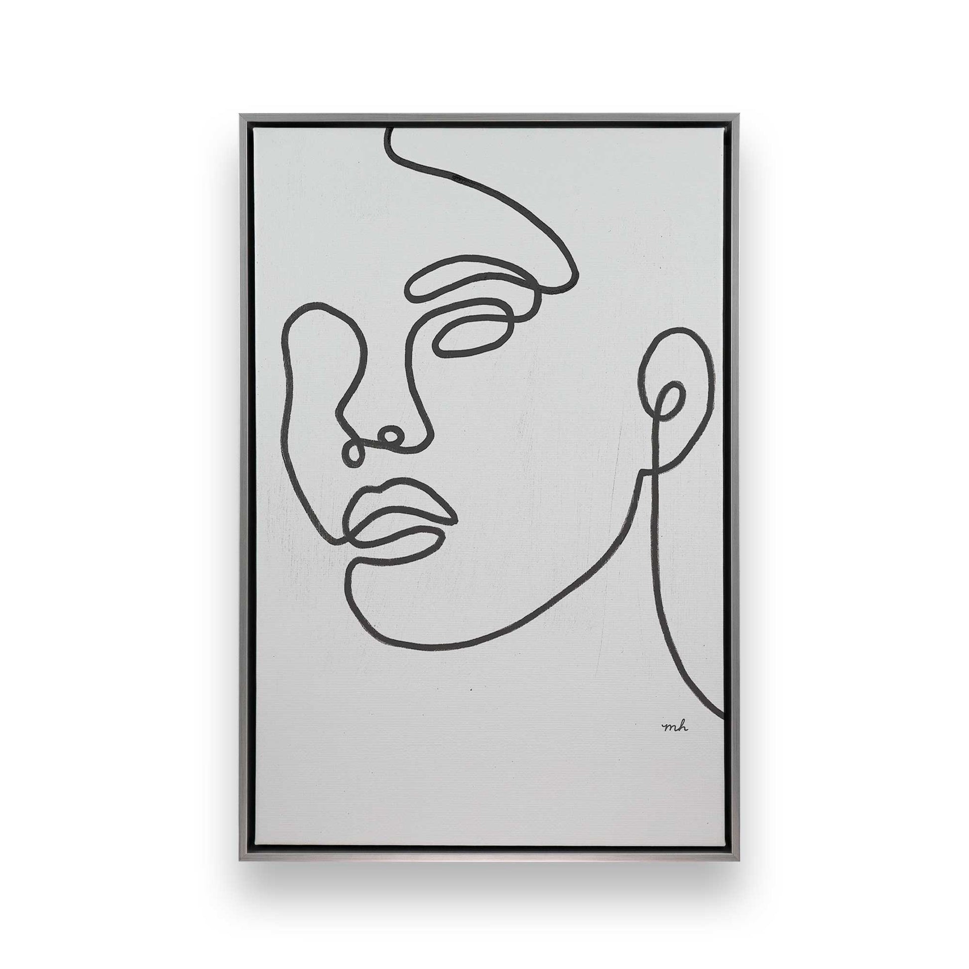 [Color:Polished Chrome], Picture of art in a Polished Chrome frame