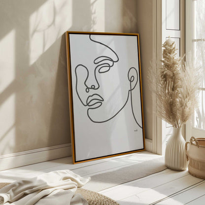 Picture of art in a room