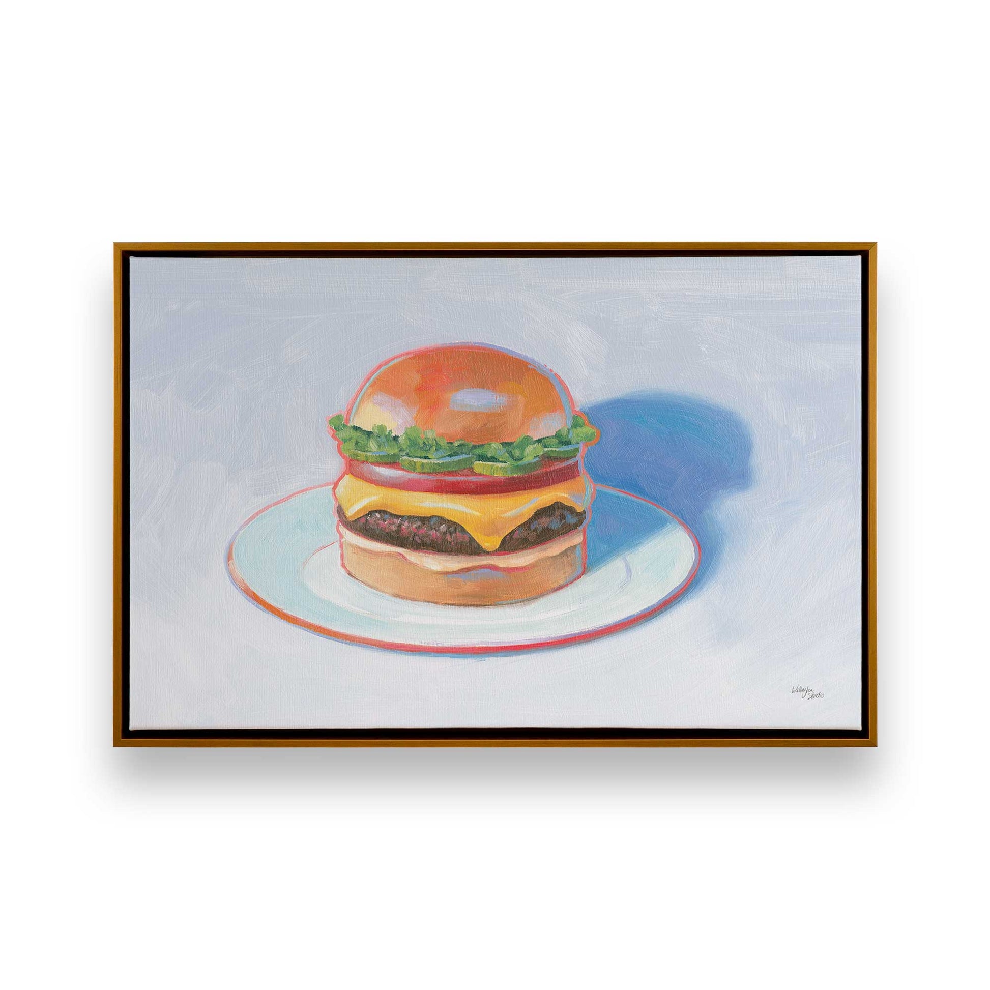 [Color:Polished Gold], Picture of art in a Polished Gold frame