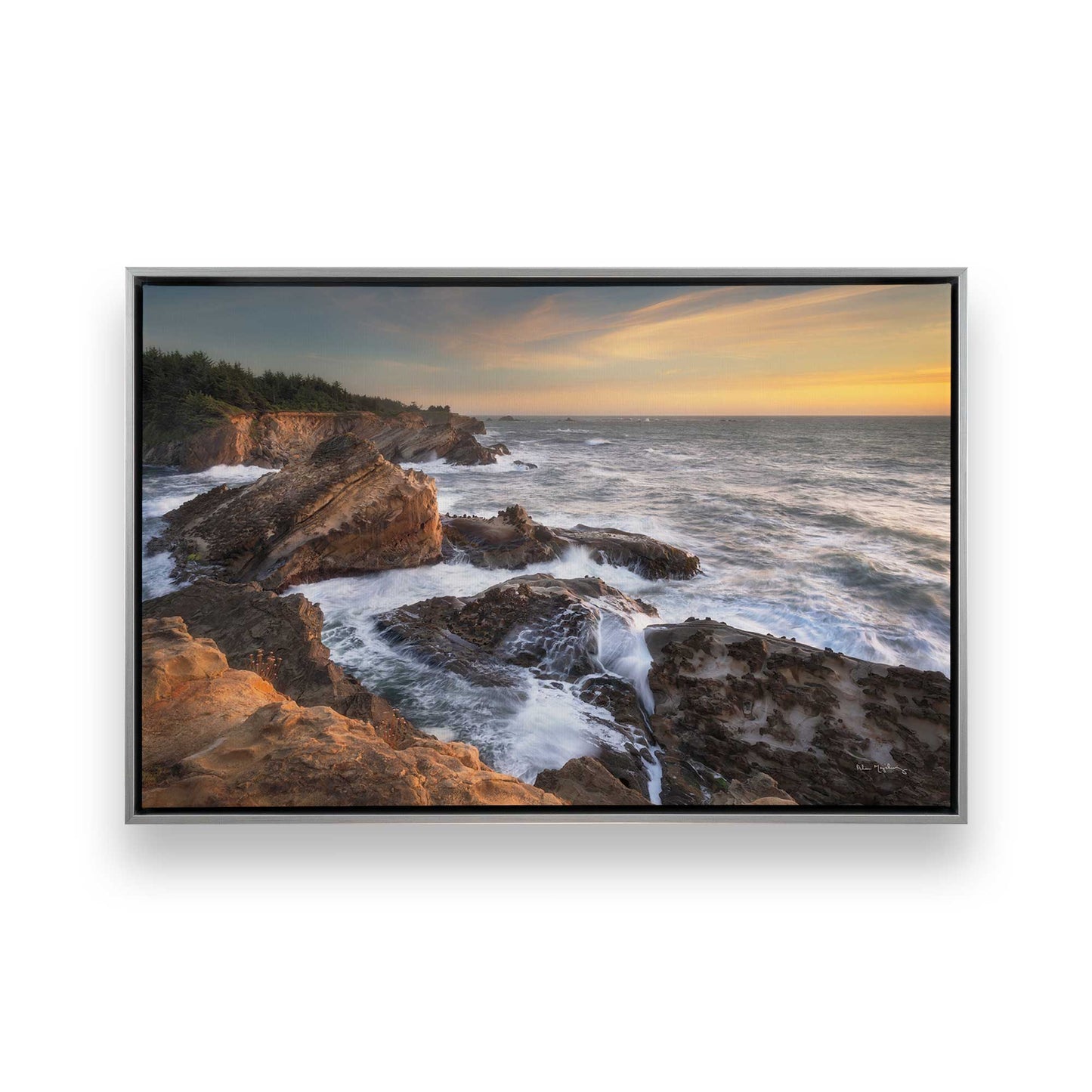 [Color:Polished Chrome], Picture of art in a Polished Chrome frame