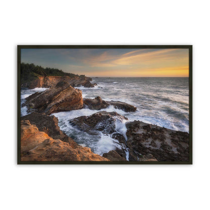 [Color:Satin Black], Picture of art in a Satin Black frame