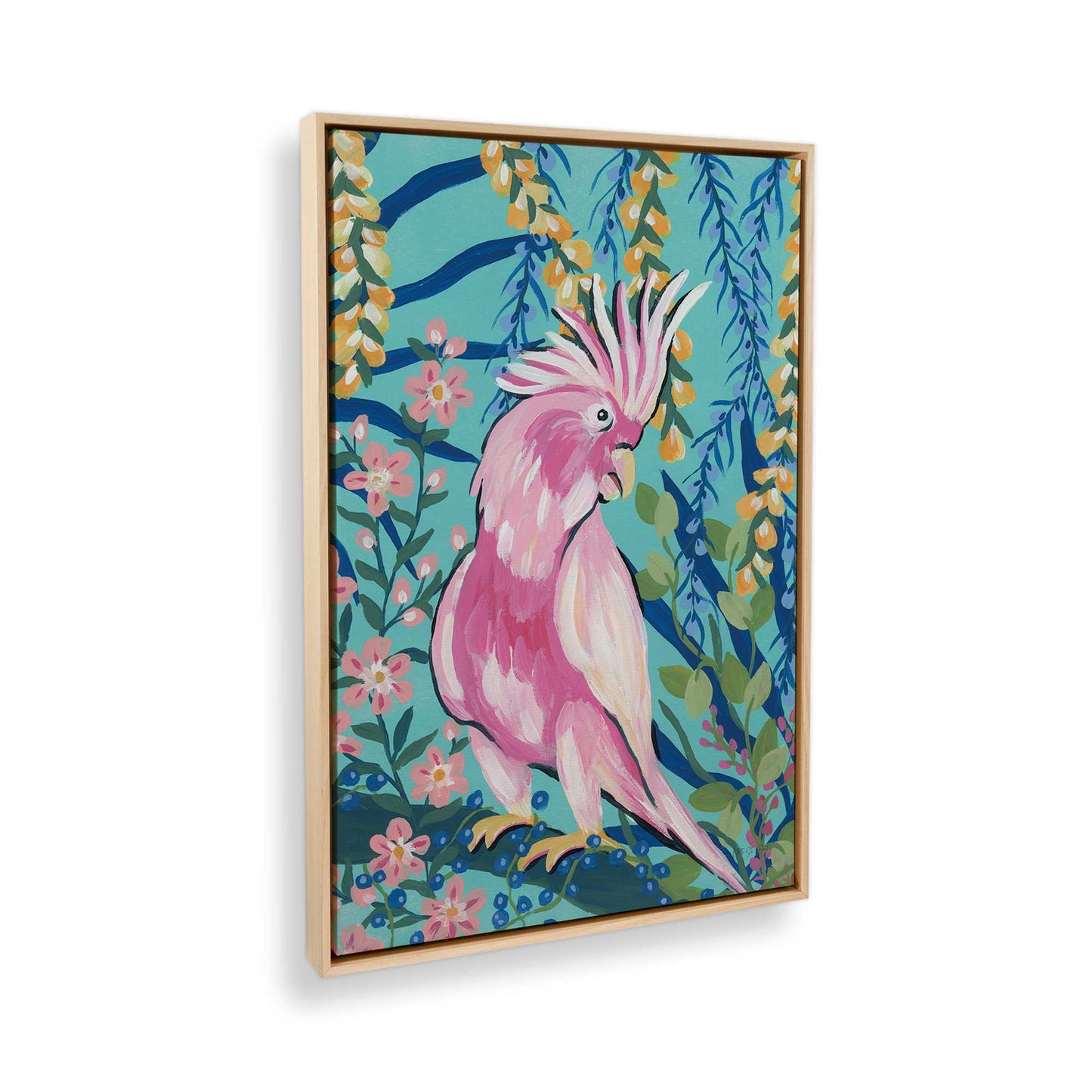 [Color:American Maple], Picture of the corner of the art