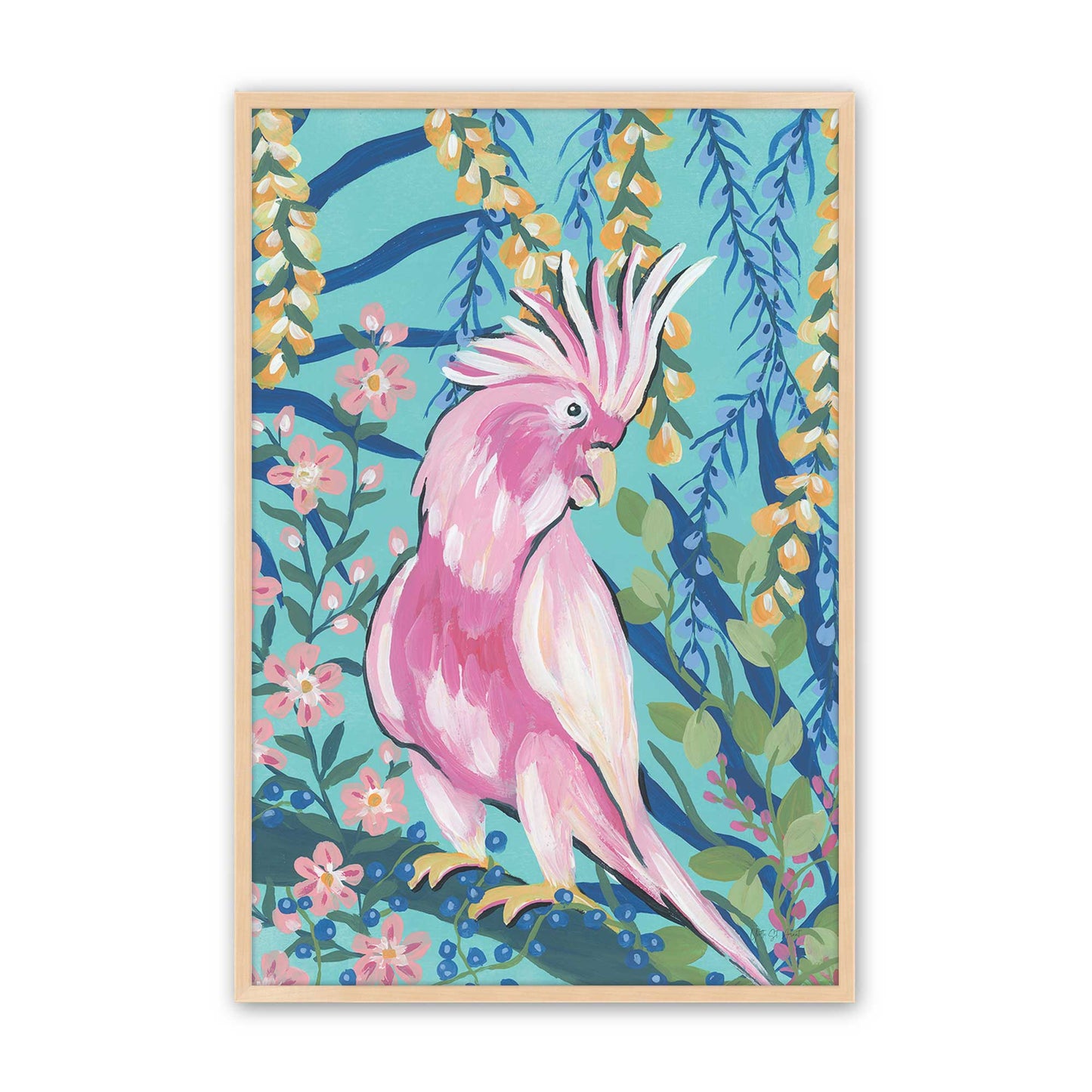 [Color:Raw Maple], Picture of art in a Raw Maple frame