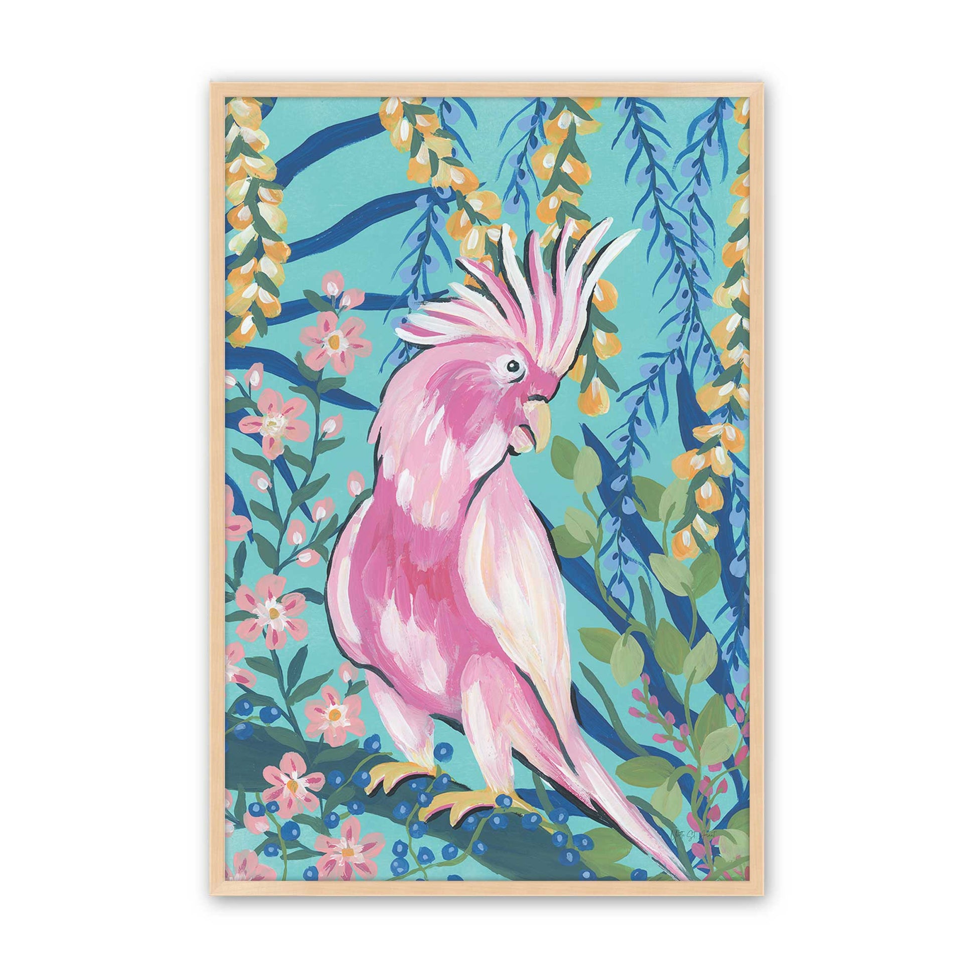 [Color:Raw Maple], Picture of art in a Raw Maple frame