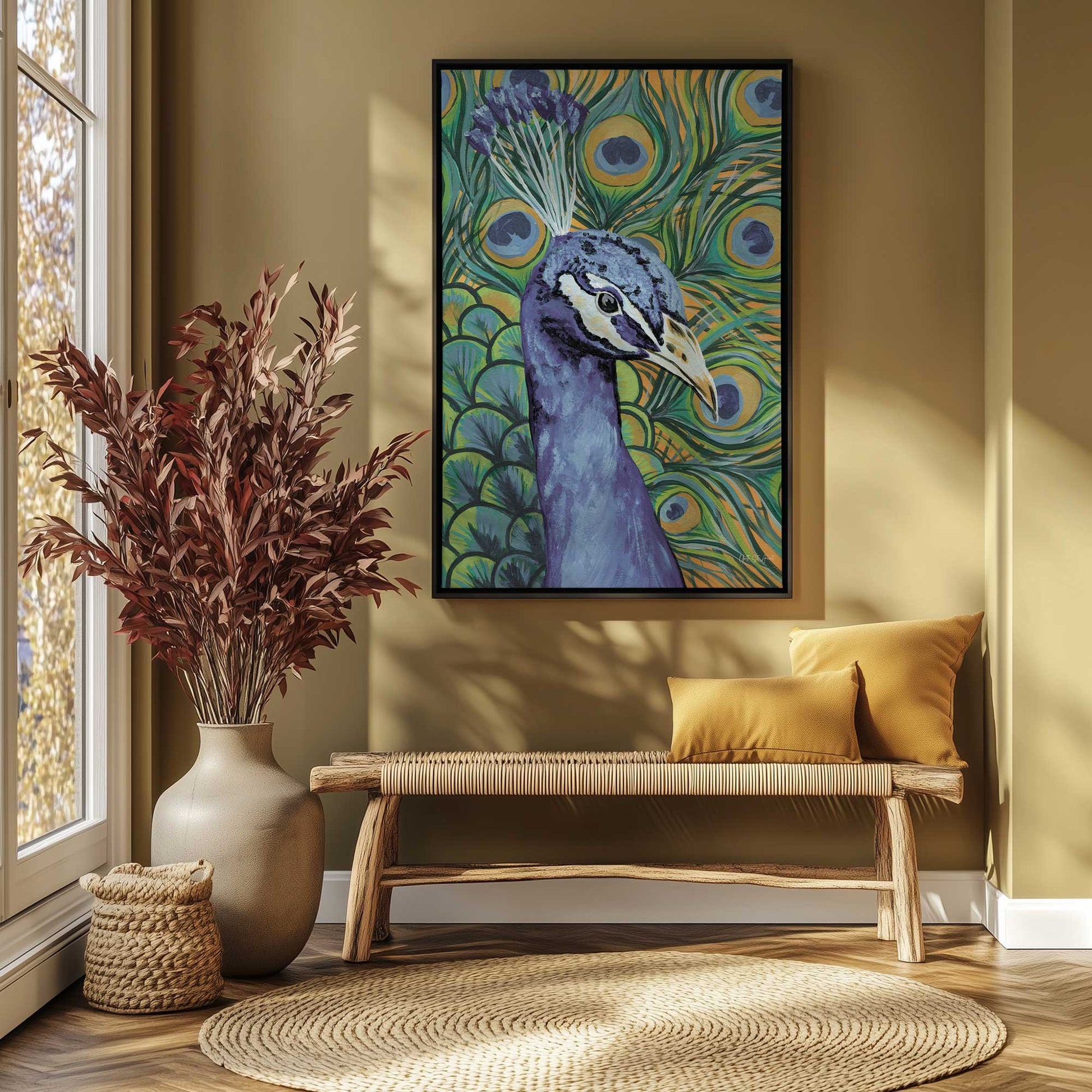 [LIFESTYLE],[SPECIAL], Art in a room