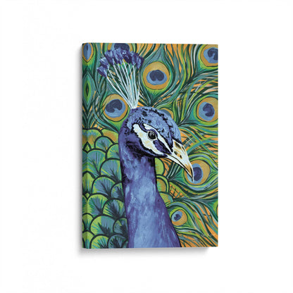 [Color:Stretched Canvas], Picture of art at an angle