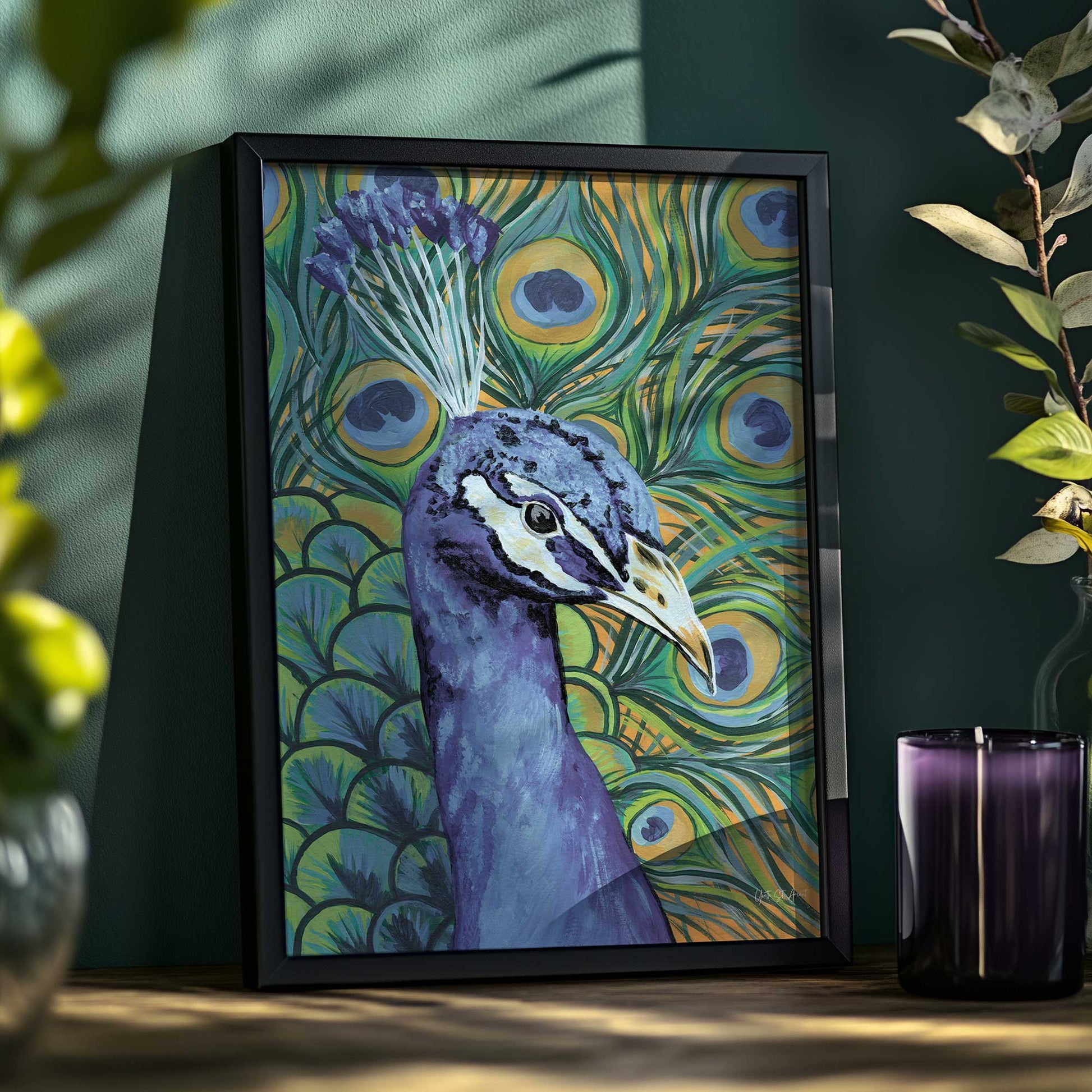 [SPECIAL],[LIFESTYLE], Picture of art hanging in a room