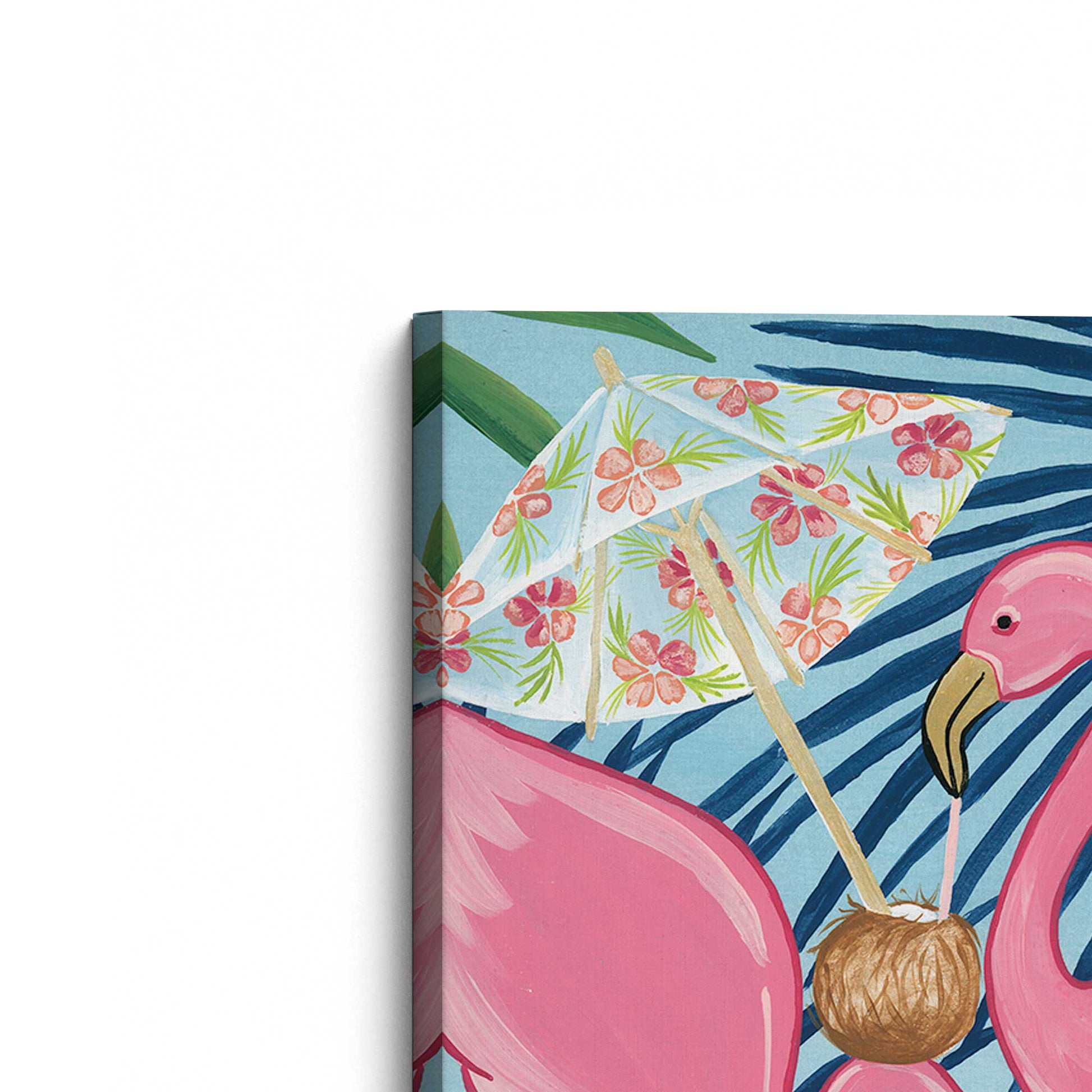 [Color:Stretched Canvas], Picture of the corner of the art