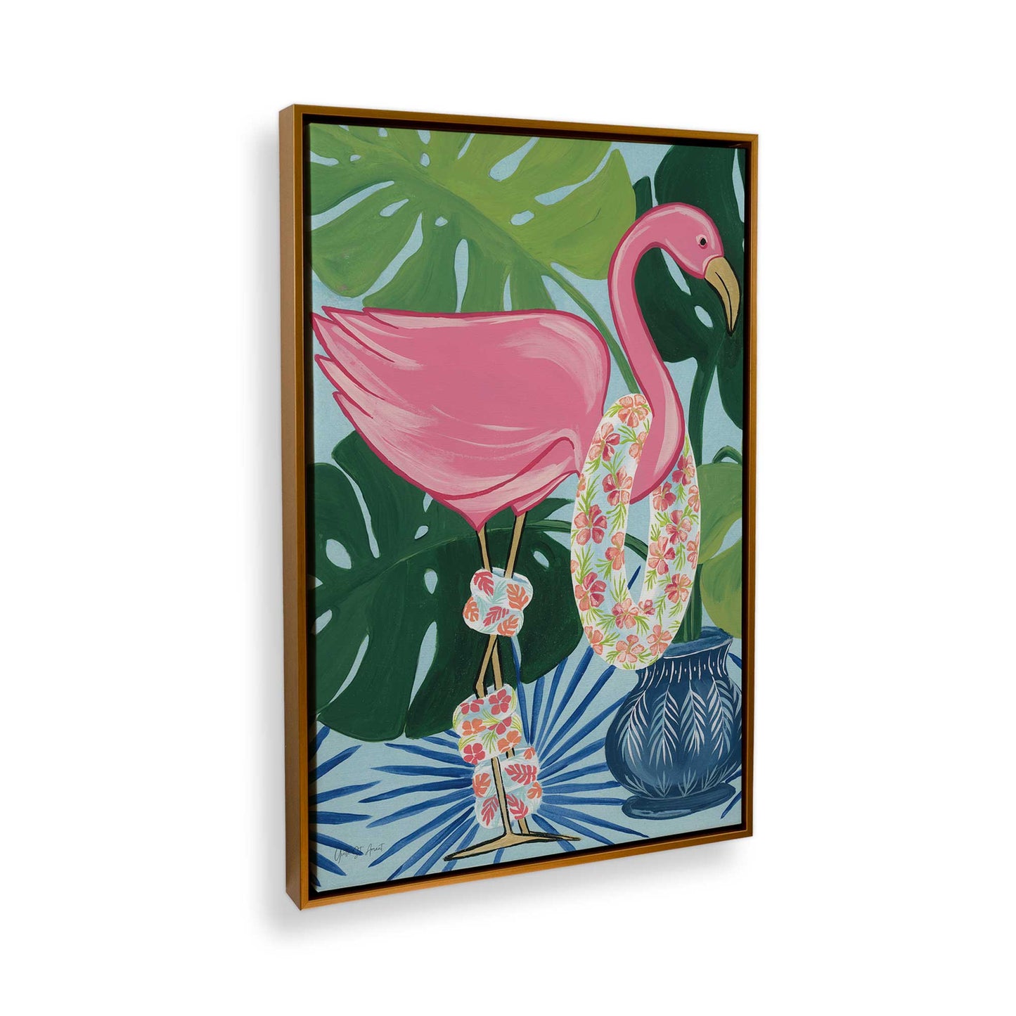 [Color:Polished Gold], Picture of the corner of the art