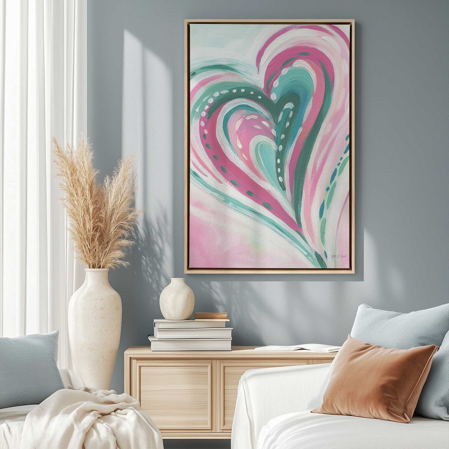 Picture of art in a room