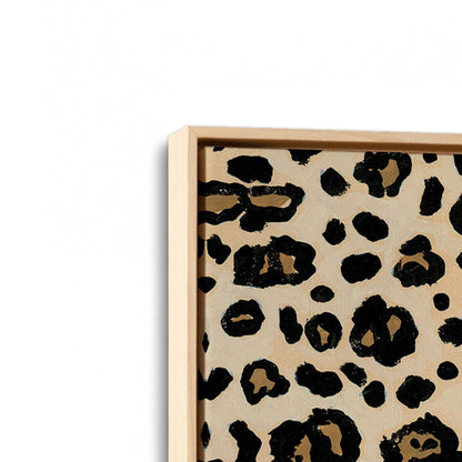 [Color:American Maple], Picture of art in a American Maple frame at an angle