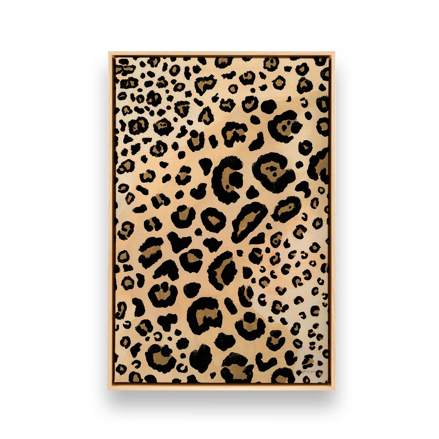 [Color:American Maple], Picture of art in a American Maple frame