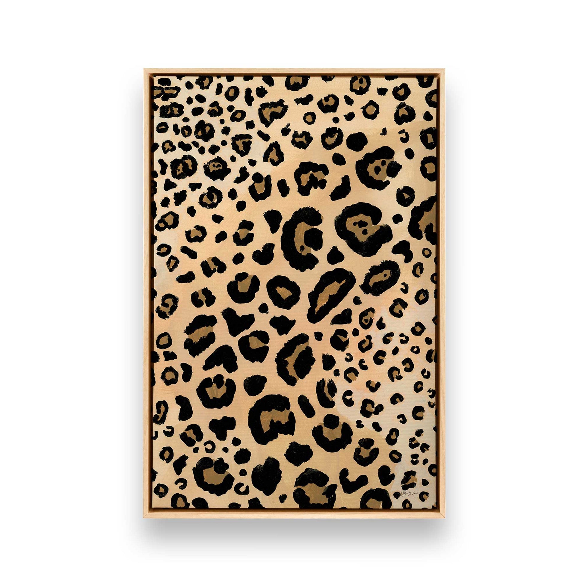 [Color:American Maple], Picture of art in a American Maple frame