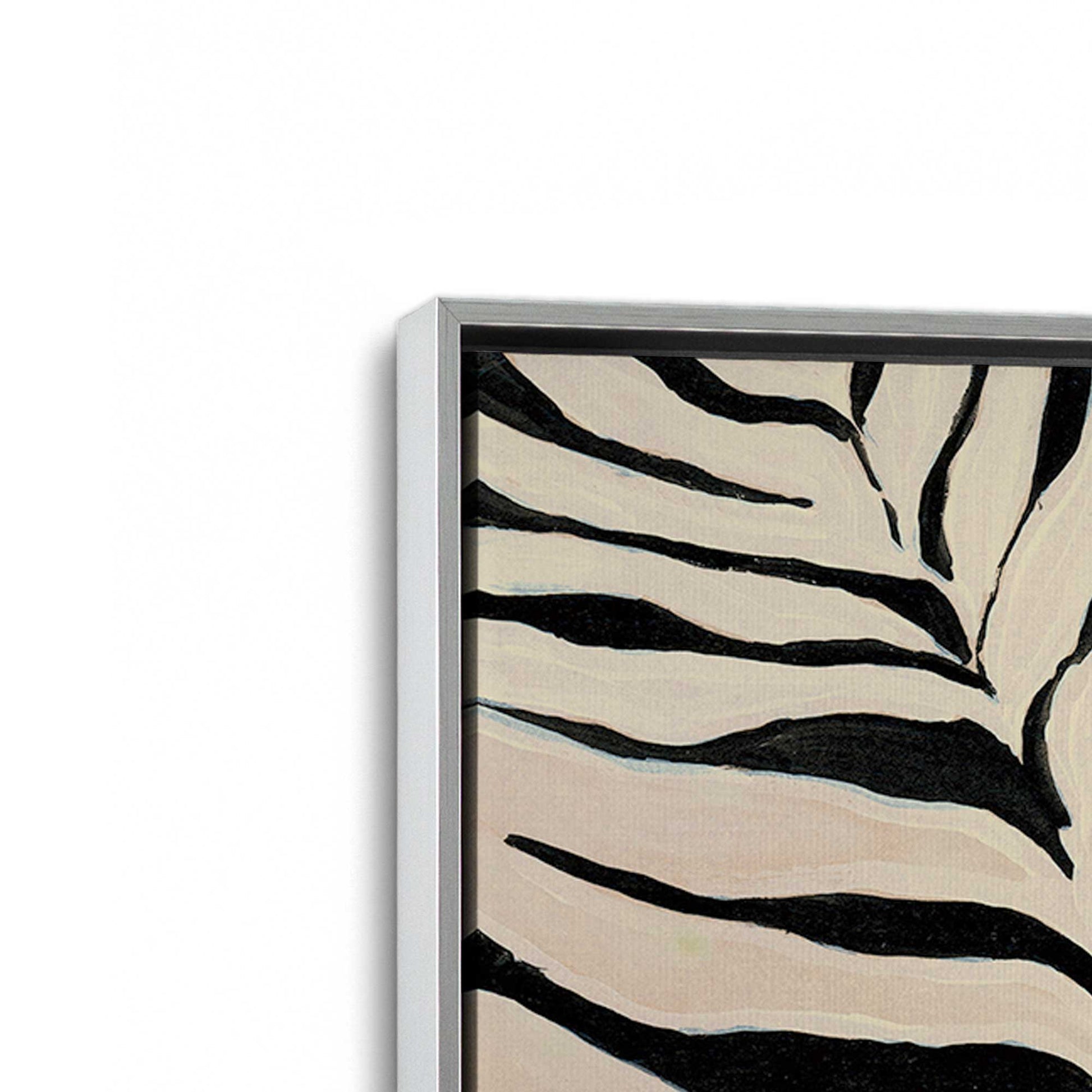 [Color:Polished Chrome], Picture of art in a Polished Chrome frame at an angle
