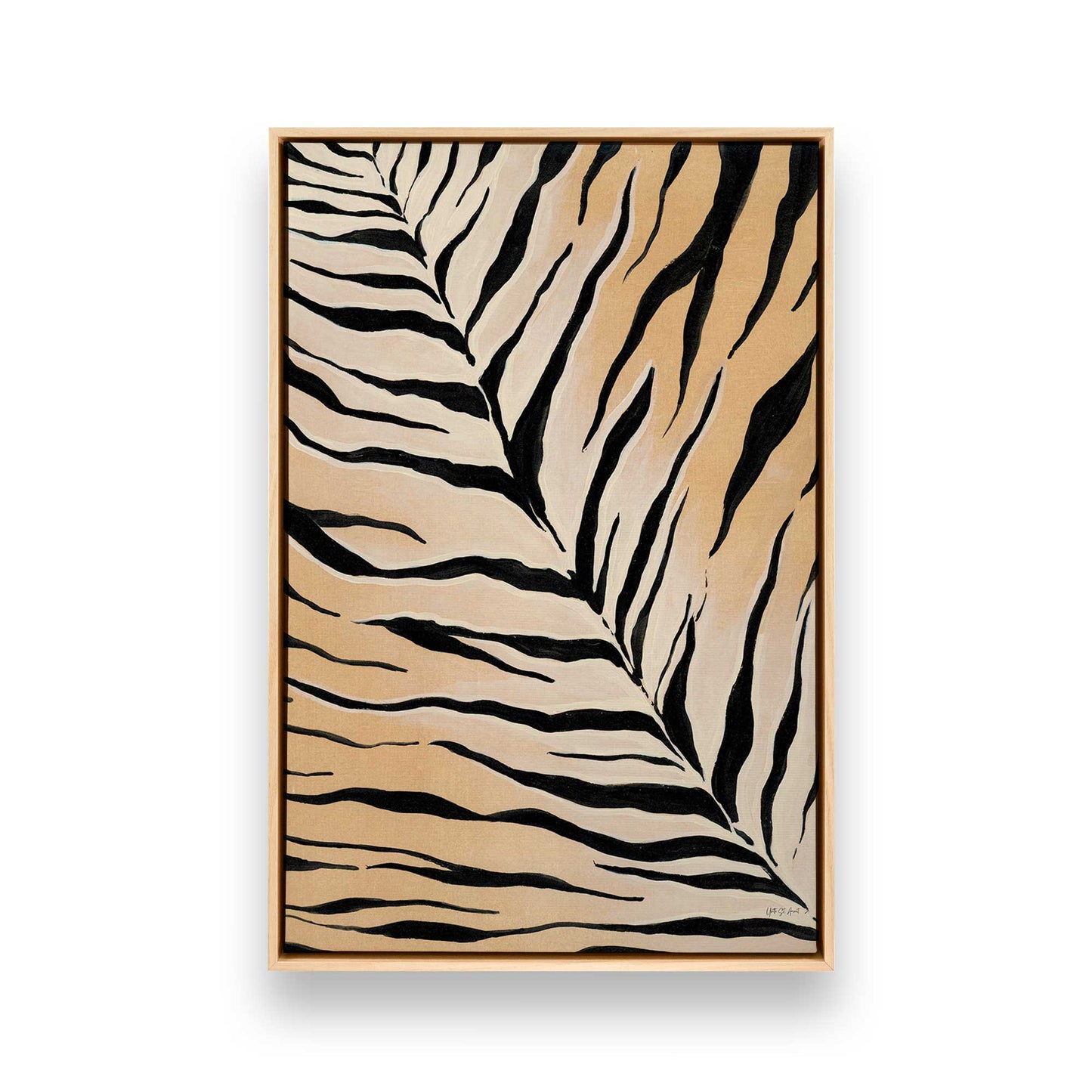 [Color:American Maple], Picture of art in a American Maple frame