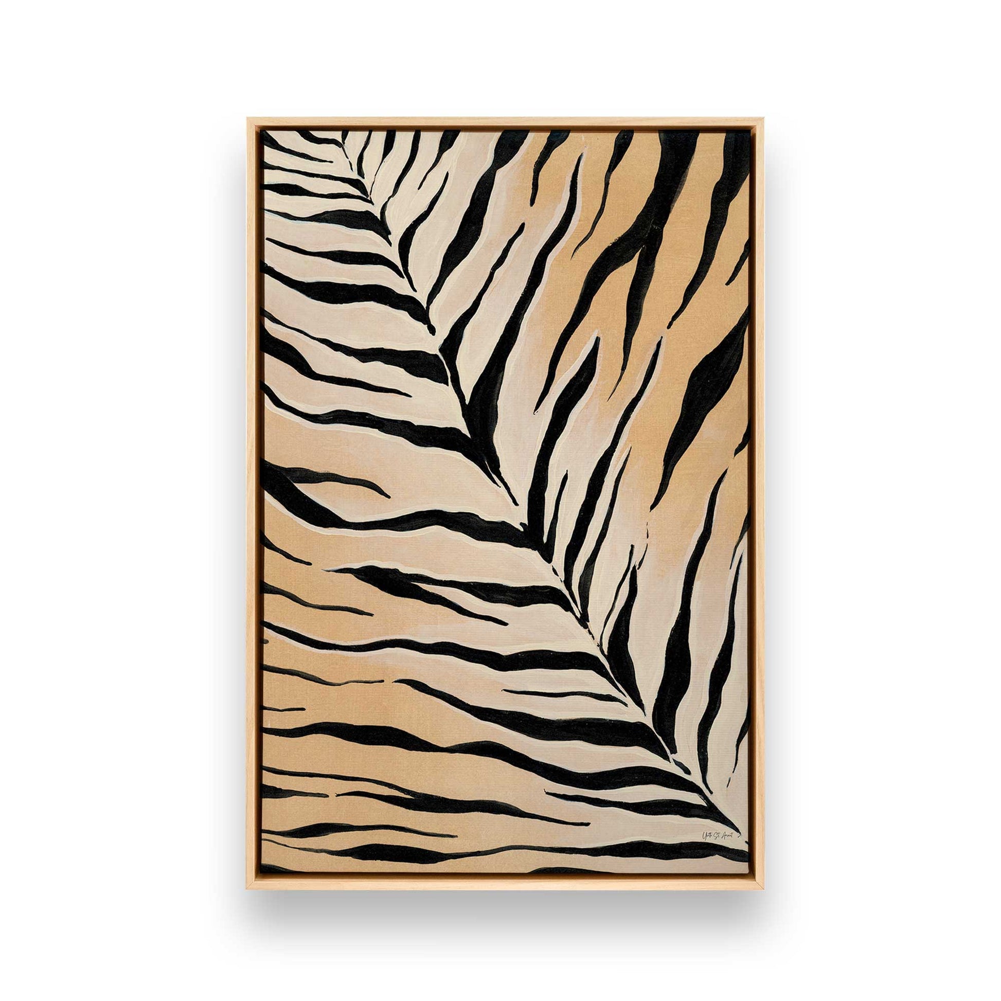 [Color:American Maple], Picture of art in a American Maple frame