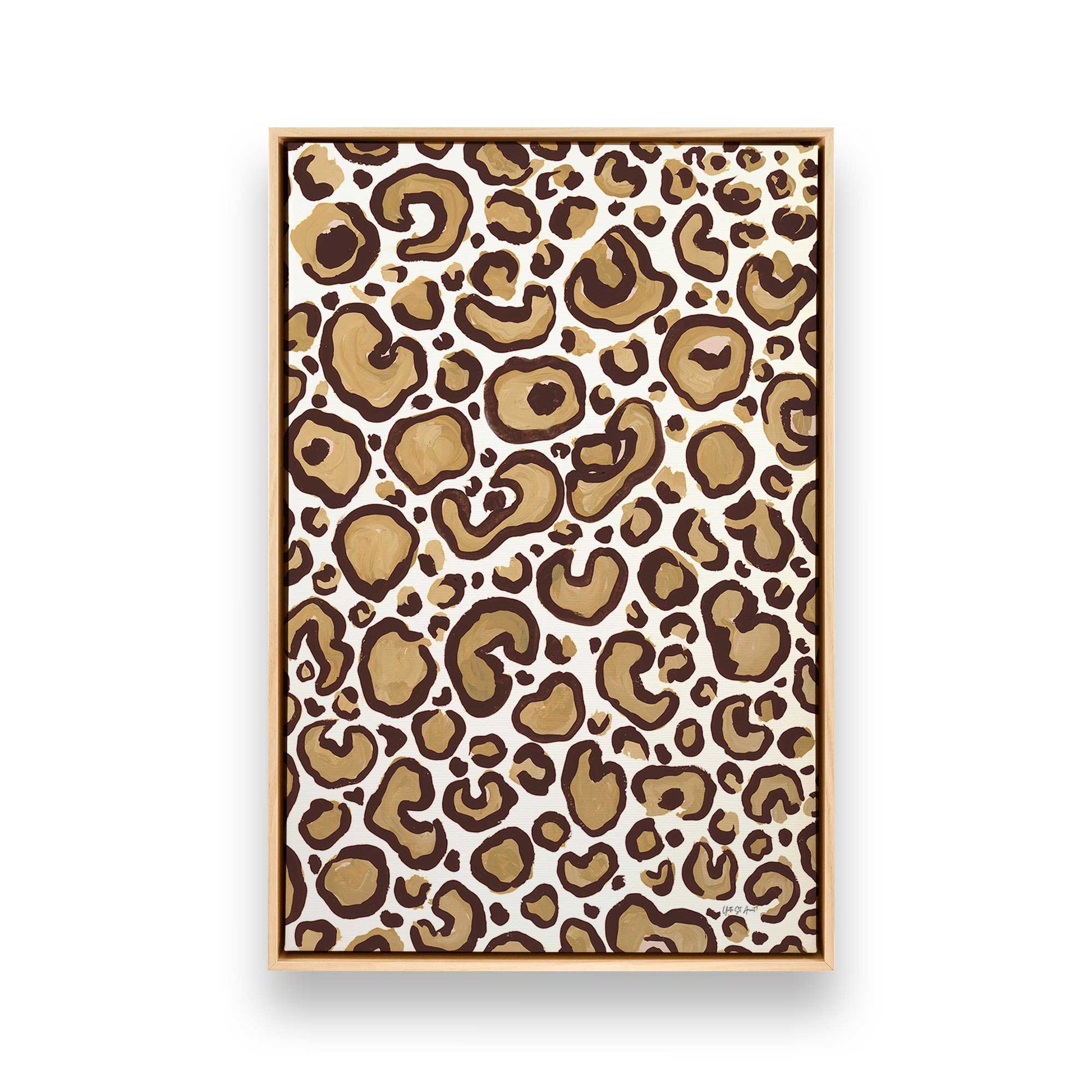 [Color:American Maple], Picture of art in a American Maple frame