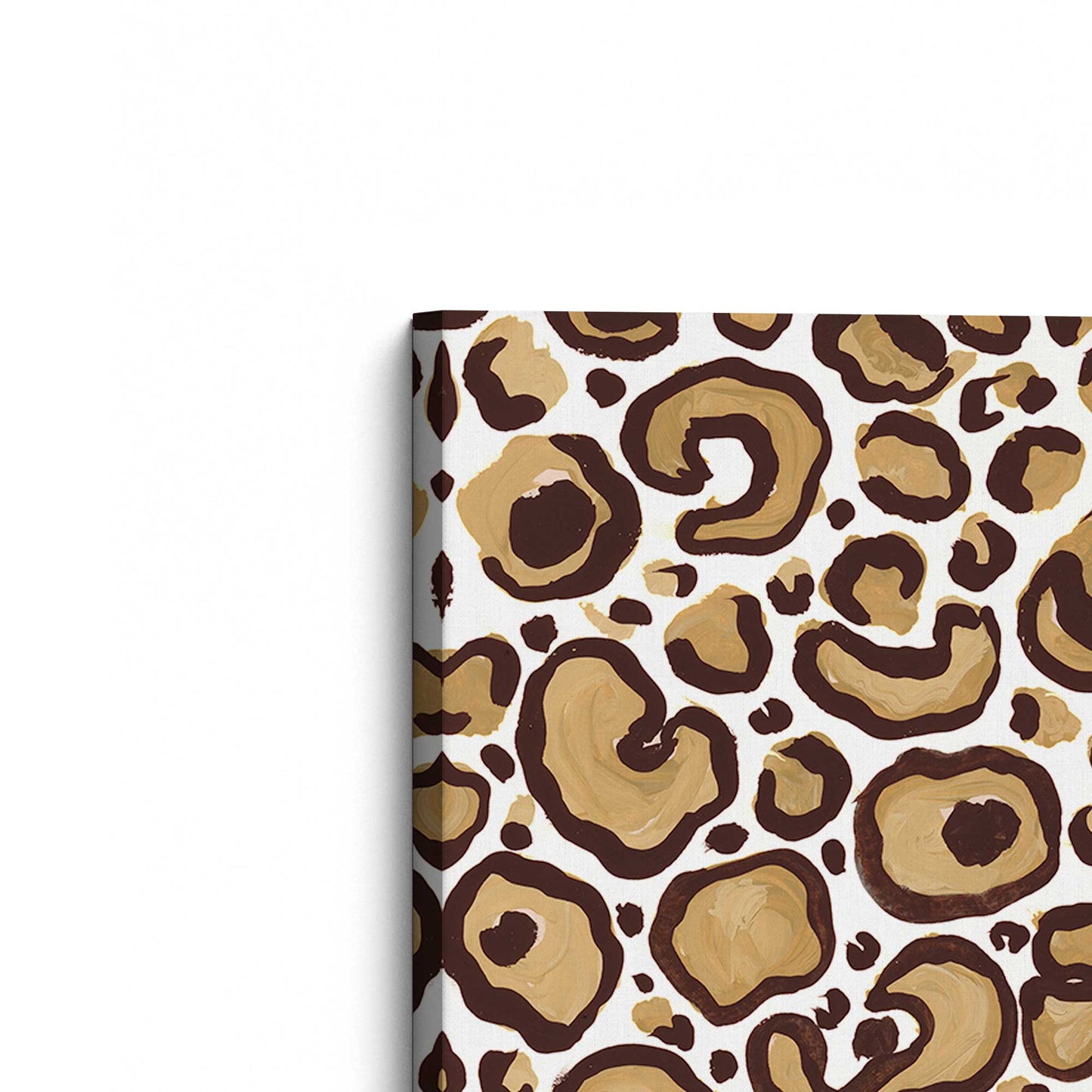 [Color:Stretched Canvas], Picture of the corner of the art