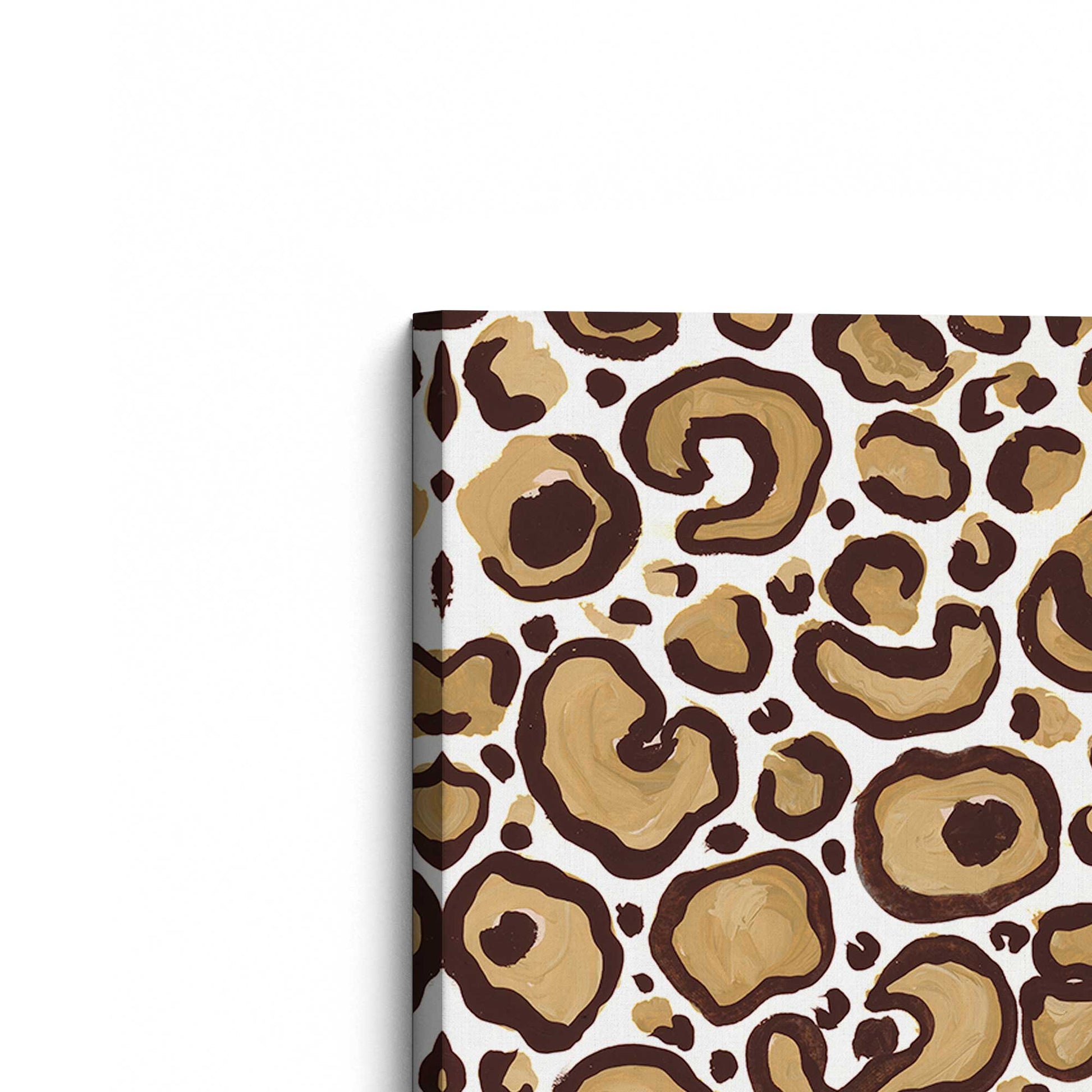 [Color:Stretched Canvas], Picture of the corner of the art