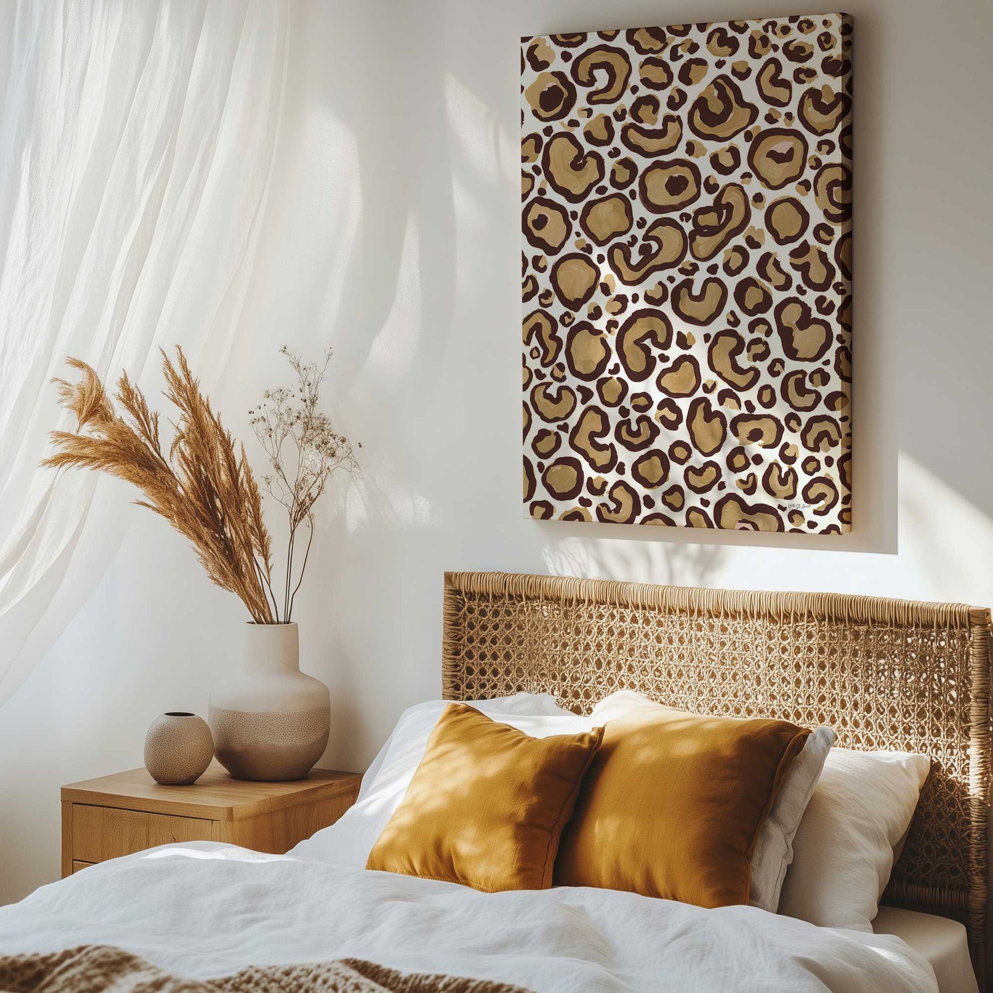 Picture of art in a room