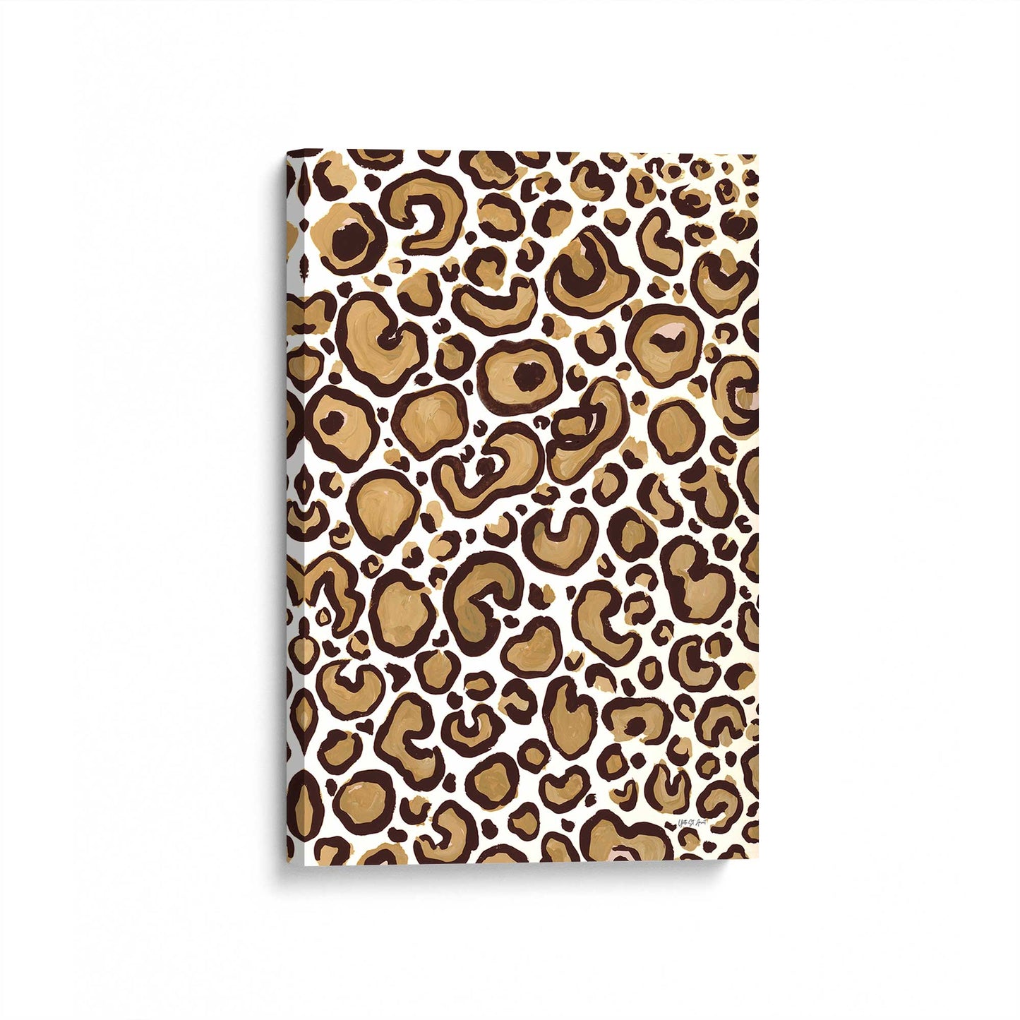 [Color:Stretched Canvas], Picture of art at an angle