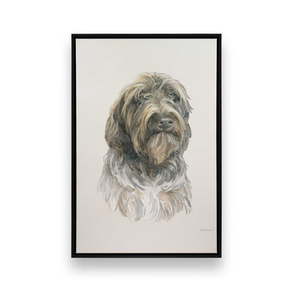 [Color:Satin Black], Picture of art in a Satin Black frame