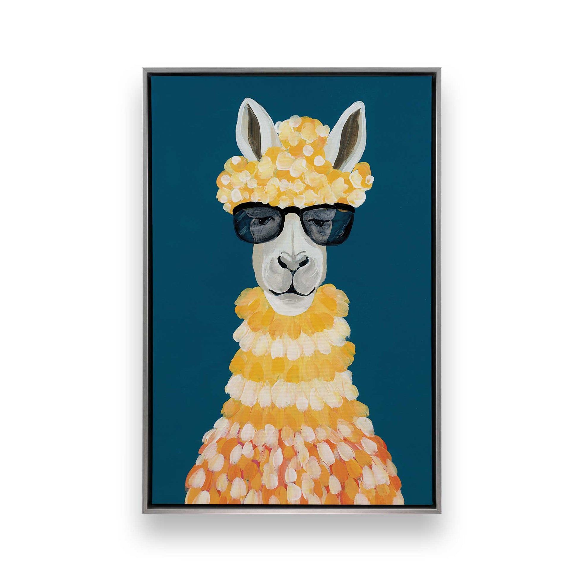 [Color:Polished Chrome], Picture of art in a Polished Chrome frame